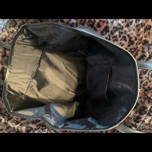 Vickie’s duffel bag